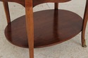 74281: Vintage Walnut End Table w. Gallery