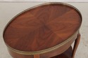 74281: Vintage Walnut End Table w. Gallery