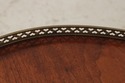 74281: Vintage Walnut End Table w. Gallery
