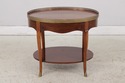 74281: Vintage Walnut End Table w. Gallery