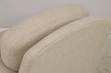 74282: ETHAN ALLEN Upholstered Club Chair & Ottoma