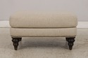 74282: ETHAN ALLEN Upholstered Club Chair & Ottoma