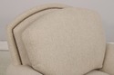 74282: ETHAN ALLEN Upholstered Club Chair & Ottoma