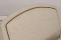 74282: ETHAN ALLEN Upholstered Club Chair & Ottoma