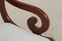 F74287: HENKEL HARRIS Vintage Cherry Scroll Arm Op