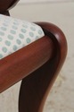 F74287: HENKEL HARRIS Vintage Cherry Scroll Arm Op