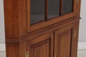 74290: HENKEL HARRIS Walnut Tall Corner Cabinet