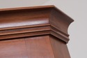 74290: HENKEL HARRIS Walnut Tall Corner Cabinet