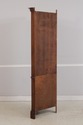 74290: HENKEL HARRIS Walnut Tall Corner Cabinet