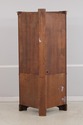 74290: HENKEL HARRIS Walnut Tall Corner Cabinet