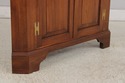 74290: HENKEL HARRIS Walnut Tall Corner Cabinet