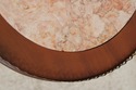 L74293: Vintage French Mahogany Pedestal Table w. 