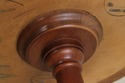 L74293: Vintage French Mahogany Pedestal Table w. 