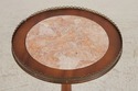 L74293: Vintage French Mahogany Pedestal Table w. 