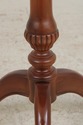 L74293: Vintage French Mahogany Pedestal Table w. 