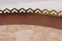 L74293: Vintage French Mahogany Pedestal Table w. 