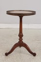 L74293: Vintage French Mahogany Pedestal Table w. 