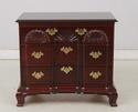 L74309: KINDEL Mahogany Block Front Goddard Chest 