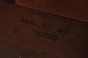 L74309: KINDEL Mahogany Block Front Goddard Chest 