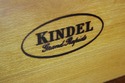 L74309: KINDEL Mahogany Block Front Goddard Chest 