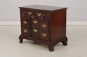 L74310: KINDEL Mahogany Block Front Goddard Chest 