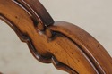 L74325: Country French Triple Back Rush Seat Sette