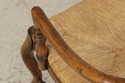 L74325: Country French Triple Back Rush Seat Sette