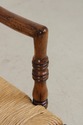 L74325: Country French Triple Back Rush Seat Sette
