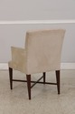 74329: Set of 10 BAKER Suede Dining Chairs