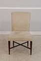 74329: Set of 10 BAKER Suede Dining Chairs