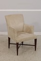 74329: Set of 10 BAKER Suede Dining Chairs