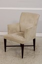 74329: Set of 10 BAKER Suede Dining Chairs