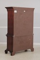 74354: THOMASVILLE Flame Mahogany Bow Front Chest 