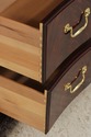 74354: THOMASVILLE Flame Mahogany Bow Front Chest 