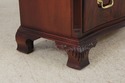 74354: THOMASVILLE Flame Mahogany Bow Front Chest 