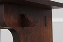 74353: STICKLEY Mission Oak Arts & Crafts Gong