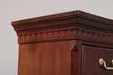 74354: THOMASVILLE Flame Mahogany Bow Front Chest 