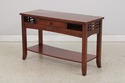 74365: Arts & Crafts 2 Tier 1 Drawer Cherry Sofa T