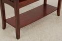 74365: Arts & Crafts 2 Tier 1 Drawer Cherry Sofa T