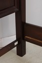 74366: THOMASVILLE Queen Size Mahogany Poster Bed