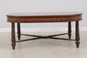 74387: HENREDON Regency Mahogany Inlaid Coffee Tab