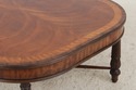 74387: HENREDON Regency Mahogany Inlaid Coffee Tab
