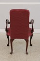 L74391: Pair Of Antique Mahogany Open Arm Chairs -