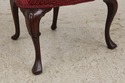 L74391: Pair Of Antique Mahogany Open Arm Chairs -