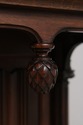 L74393: Antique Carved Walnut Baroque Style Liquor