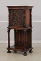 L74393: Antique Carved Walnut Baroque Style Liquor