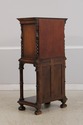 L74393: Antique Carved Walnut Baroque Style Liquor