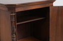 L74393: Antique Carved Walnut Baroque Style Liquor