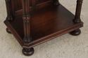 L74393: Antique Carved Walnut Baroque Style Liquor