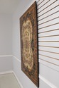 74396: MAITLAND SMITH Painted Tapestry Design Wall
